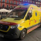 Una ambulancia en Valladolid.