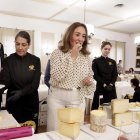 La consejera en funciones de Agricultura, Ganadería y Desarrollo Rural, María González Corral, asiste a la sesión de cata de los Cincho International ‘Cheese Awards 2026’