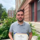 El investigador de UVa, Sergio Mato, recibe el galardón Jon Hougen Memorial