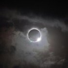 Imagen de archivo de un eclipse solar.