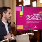 El concejal de Servicios Sociales, Rodrigo Nieto, en el Ayuntamiento.