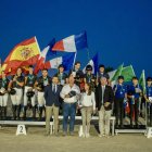 Podio del Mundial TREC 2026.