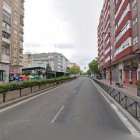 Zona de la avenida Palencia afectada por los cortes de tráfico