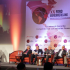 El presidente de SGR-CESGAR, José Rolando Álvarez, interviene en el Foro Iberoamericano de Sistemas de Garantía celebrado en Perú-ICAL