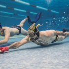 Hockey-subacuático en 'Deportes imposibles', de A&E.-