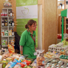 Un puesto de una edición pasada de la feria agroecológica y de contenido social Bioyantar en Valladolid.-ICAL