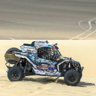 El Promyges Rally Team por las dunas entre las localidades peruanas de Lima y Pisco.-
