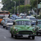 El carburante escasea en Cuba lo que ha provocado la disminución del tráfico en las calles y carreteras de la isla.-DANNY CAMINAL