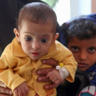 Un niño yemení.-AFP