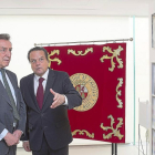 De Santiago-Juárez y Mario Amilivia realizan una visita institucional al Consejo Consultivo de Castilla y León.-ICAL