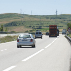 Imagen de archivo de una autopista de peaje de Castilla y León.-ICAL
