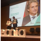 Rosana Navarro recoge el premio especial del Foro Internacional de la Construcción Inteligente.-EUROPA PRESS