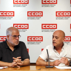 Fernando Fraile Sanz (derecha) junto a Carlos Castedo Garví.-ICAL