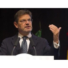 El ministro de Justicia, Rafael Catalá, durante un congreso de fiscales en Zamora. Foto de archivo.-MARIAM A. MONTESINOS / EFE