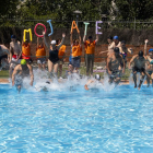 Celebración "Mójate por la Esclerosis Múltiple" en la piscina Juan de Austria.- PHOTOGENIC