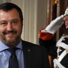 Matteo Salvini, líder de la Liga Norte.-AFP/ ANDREA SOLARO