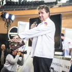 El chef Koldo Royo durante una ponencia.-Koldo Royo