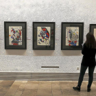 Algunas de las obras de Miró que se pueden contemplar en Pasión.-ICAL