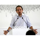 El candidato de Podemos a las generales, Pablo Iglesias, en una foto de archivo.-DAVID CASTRO