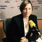 Carme Forcadell, entrevistada el 'El matí de Catalunya Ràdio'.-