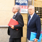 El ex director general de Gesturcal, Sálvador Molina Marín, a la salida de los Juzgados de Valladolid-ICAL
