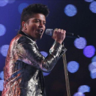 Bruno Mars, durante la Super Bowl.-Kevin C Cox