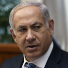 Binyamin Netanyahu, este domingo, en Jerusalén.-AFP / ABIR SULTAN