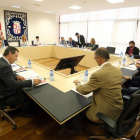 La Mesa de las Cortes y la Junta de Portavoces se reúnen para organizar la actividad parlamentaria.-ICAL