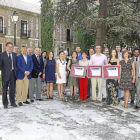 Premiados y asistentes en la entrega del premios de Innovación Educativa por el  Consejo Social de la UVA.-E.M.