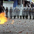 Incidentes en Venezuela, hace unas semanas.-REUTERS