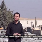 John Cantlie en el vídeo de propaganda grabado por el Estado Islámico en Kobani.-