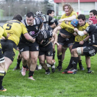 Un momento del duelo entre Getxo y SilverStorm ElSalvador jugado ayer en Fadura.-JESUS GUERRA