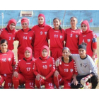 Imagen de la selección afgana de fútbol publicada por la capitna Popal en su cuenta oficial de Twitter.-TWITTER / KHALIDA POPAL