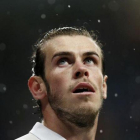 Gareth, durante el partido ante el Athletic en el Santiago Bernabéu.-AP / DANIEL OCHOA DE OLZA