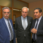 José Luis Concepción y Julio Sanz Orejudo en la reunión de la Comisión Mixta.-ICAL
