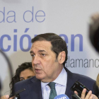 El consejero de Sanidad, Antonio María Sáez Aguado, inaugura la VII Jornada de Actualización en Vacunas-Ical