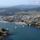 Panorámica del municipio de Ribadeo.-