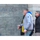 Óscar entrando al juzgado de Valladolid el pasado día 15 de diciembre.-TELECINCO