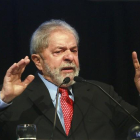 Lula da Silva, en una visita a Buenos Aires, este septiembre.-AFP / HUGO VILLALOBOS