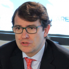 El presidente del PP de Castilla y León, Alfonso Fernández Mañueco,.-JUAN LÁZARO