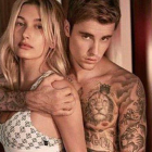 Hailey y Justin Bieber debutan en la nueva campaña de Calvin Klein Underwear.-CALVIN KLEIN