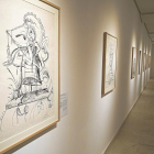 La Sala Cero del Museo Patio Herreriano, donde se exponen las litografías de Los sueños caprichosos de Pantagruel, del genio Salvador Dalí.-ICAL
