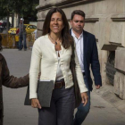 Anna Vidal, esposa de Oriol Pujol.-CARLOS MONTAÑÉS