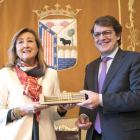 María José Ordoñez y Alfonso Fernández Mañueco.-ICAL