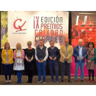 Foto de familia de los premiado por la denominación Cigales.-E. M.