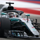 Lewis Hamilton.-CHARLES COATES / AFP