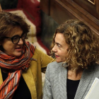 Soraya Rodríguez y Meritxell Batet.-JAVI MARTÍNEZ