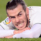 Gareth Bale, en un partido con el Madrid.-AFP