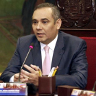 Maikel José Moreno Pérez, tras su acto de posesión en Caracas, el 24 de febrero.-EFE / TSJV