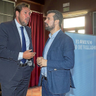 Imagen de Óscar Puente y Luis Tudanca en el Club de Prenda de EL MUNDO.-PHOTOGENIC